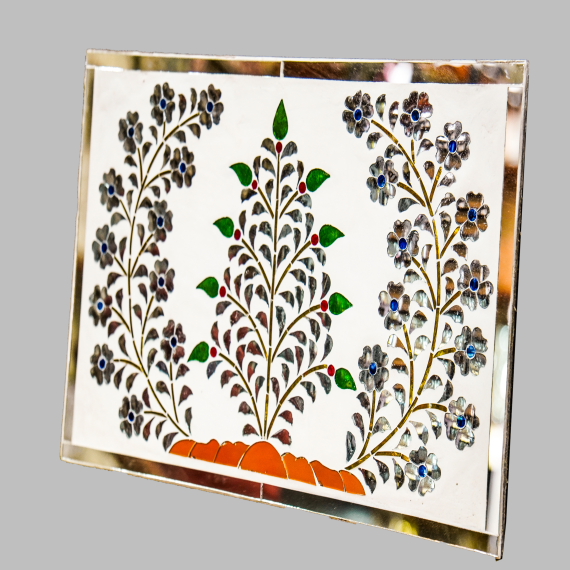 Decorative Flower Wall Pannel - Detail View