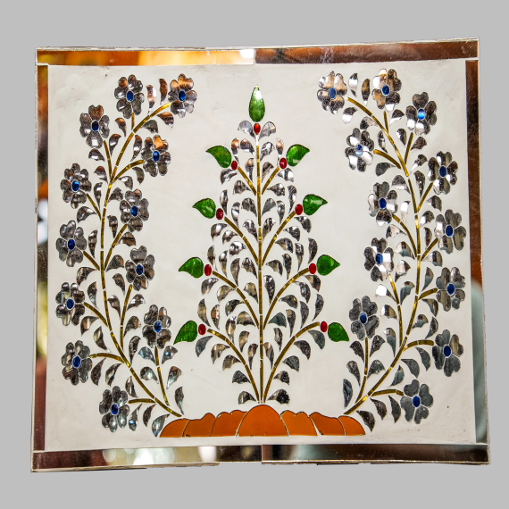 Decorative Flower Wall Pannel - Detail View