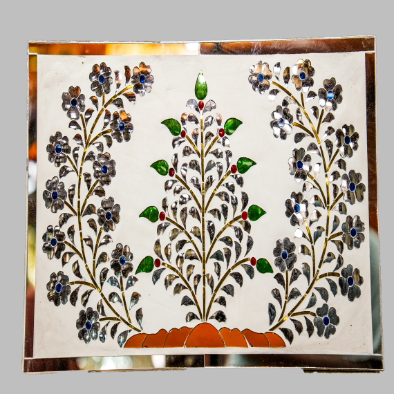 Decorative Flower Wall Pannel - Detail View