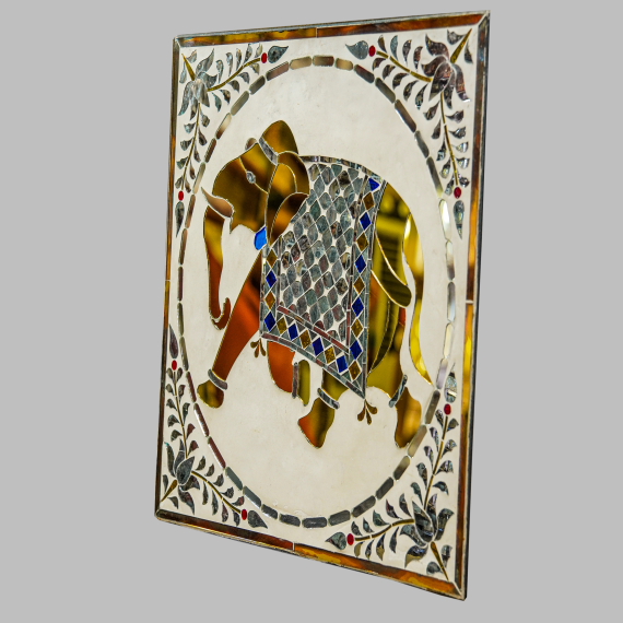 Elephant wall panel - Detail View