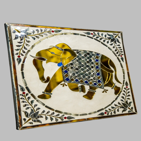 Elephant wall panel - Detail View