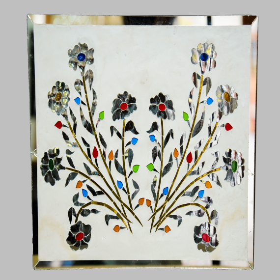 Flowe bunch thikri art wall pannel - Detail View