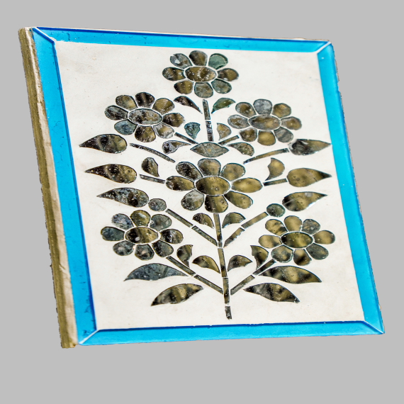 Decorative Flowe Wall Pannel - Detail View