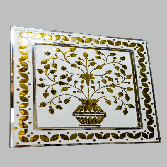 Decorative Flower Wall Pannel - Detail View