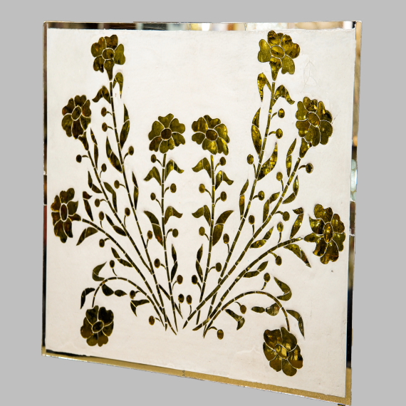 Decorative Especial Flowe Bunch Wall Pannel - Detail View