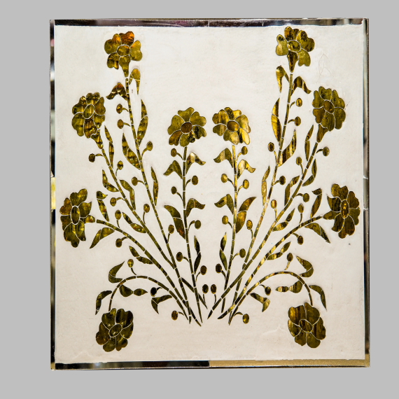 Decorative Especial Flowe Bunch Wall Pannel - Detail View