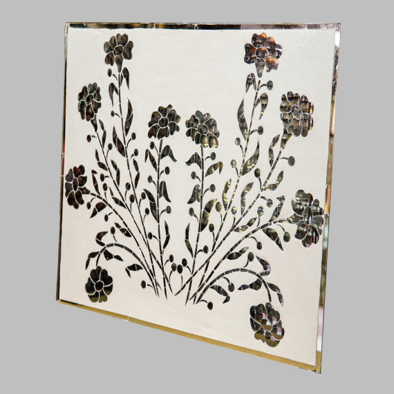 Decorative Especial Flowe Bunch Wall Pannel - Detail View