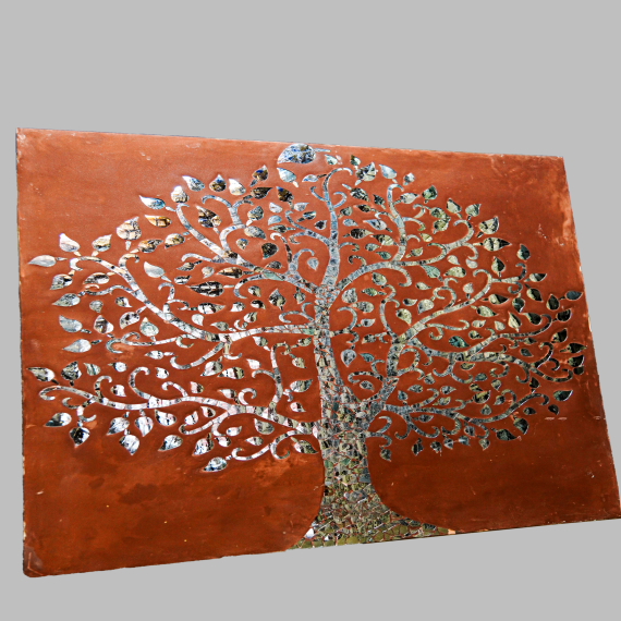 Tree Frame Wall Pannel - Detail View