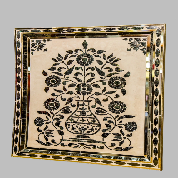 Decorative Flowe Wall Pannel - Detail View