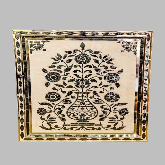 Decorative Flowe Wall Pannel - Detail View