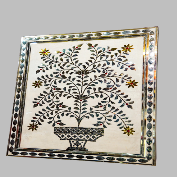 Decorative Flower Wall Pannel - Detail View