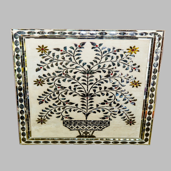 Decorative Flower Wall Pannel - Detail View