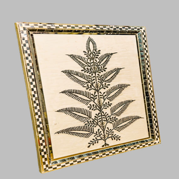 Decorative Flower Wall Pannel - Detail View