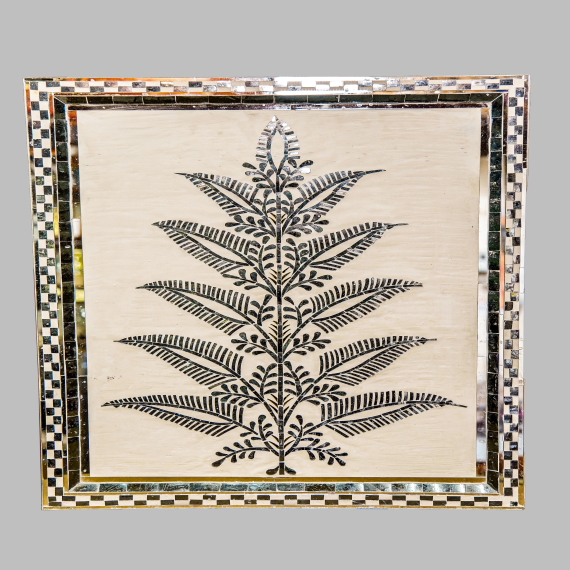 Decorative Flower Wall Pannel - Detail View