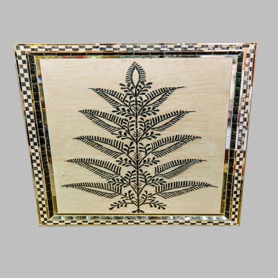 Decorative Flower Wall Pannel - Detail View