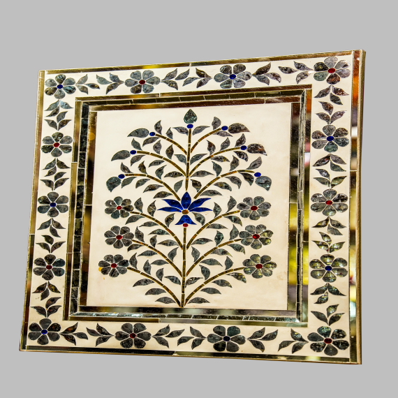 Decorative Flower Wall Pannel - Detail View