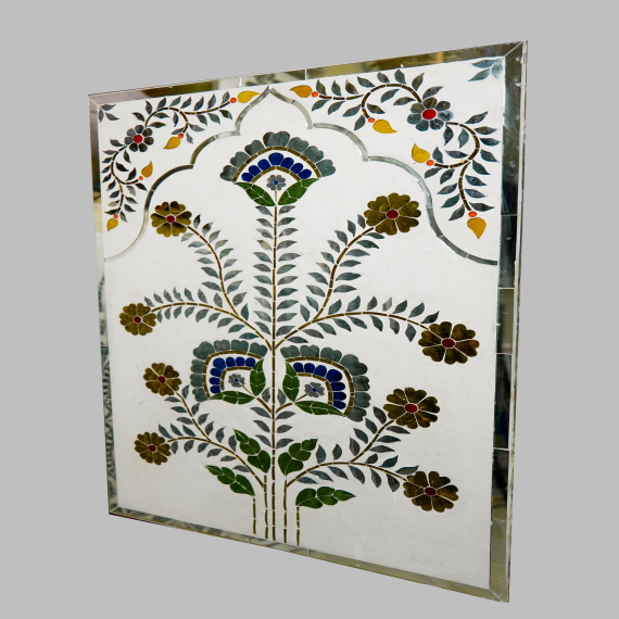 Decorative Flower Wall Pannel - Detail View