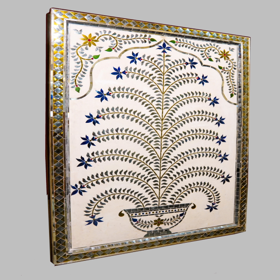 Decorative Flower Wall Pannel - Detail View