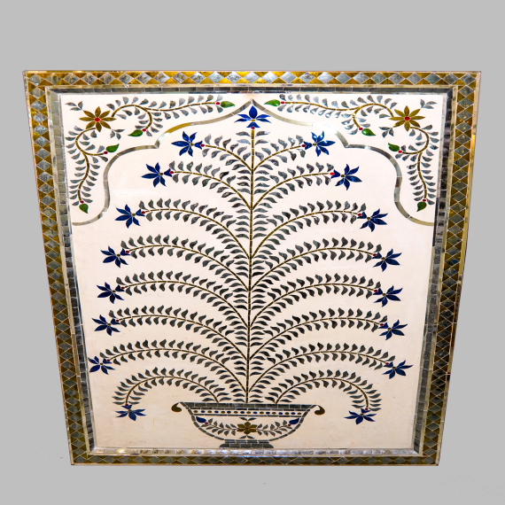 Decorative Flower Wall Pannel - Detail View