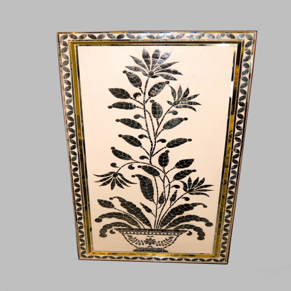 Decorative Flower Wall Pannel - Detail View