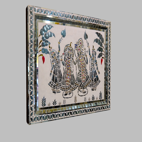 Miniature art Thikri art - Detail View