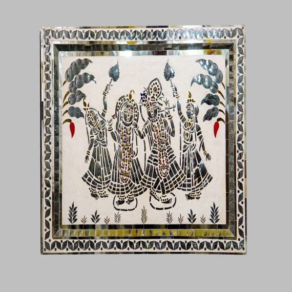 Miniature art Thikri art - Detail View