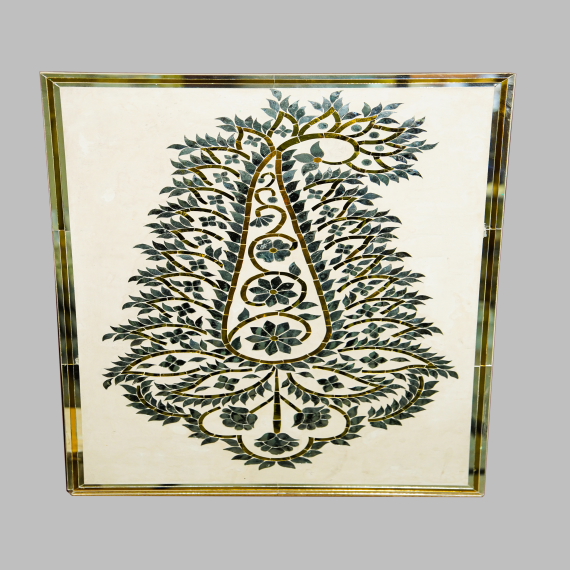 Decorative Flower Wall Pannel - Detail View