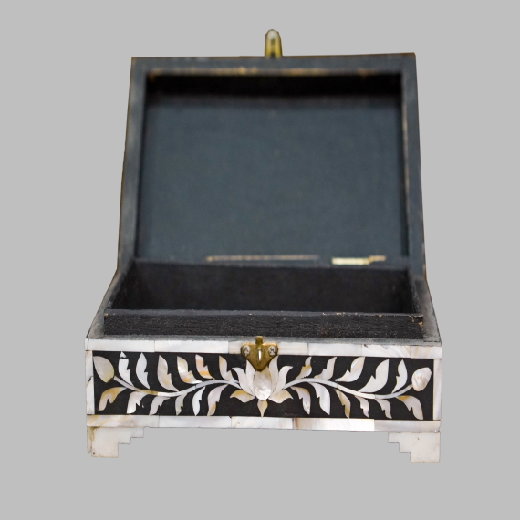 Mother of Pearl Mop Box - Detail View